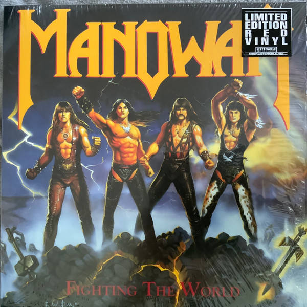 Manowar – Fighting The World Record Store Day 2022 Red Vinyl Edition LP